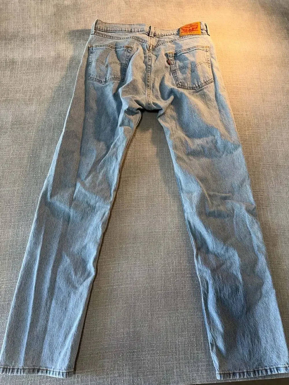 Levi's 505 Regular Fit Jeans Light Wash Size 34x34